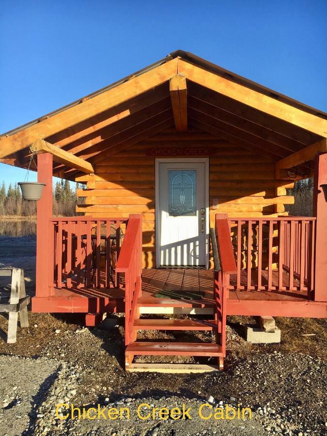 Alaska Log Cabins On The Pond Clear Creek Park المظهر الخارجي الصورة