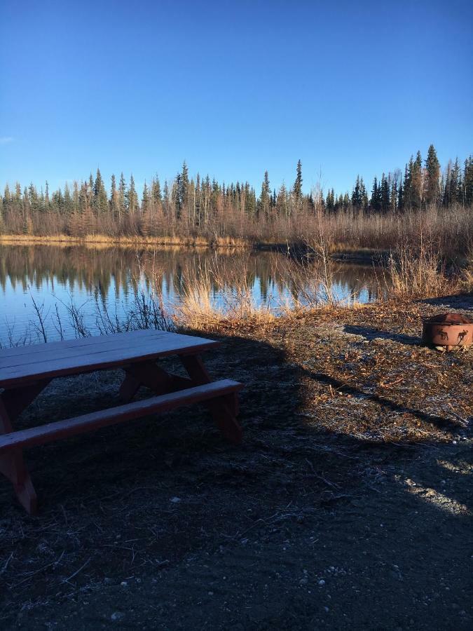 Alaska Log Cabins On The Pond Clear Creek Park المظهر الخارجي الصورة
