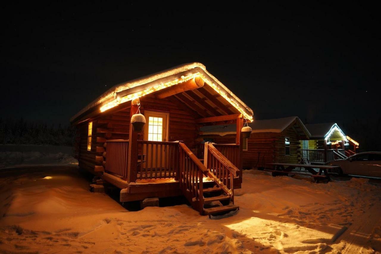 Alaska Log Cabins On The Pond Clear Creek Park المظهر الخارجي الصورة
