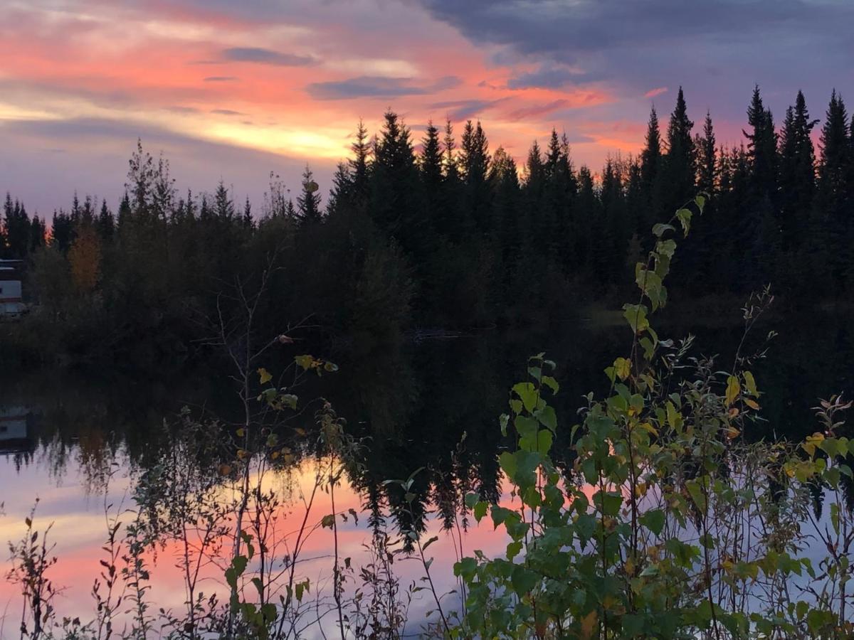 Alaska Log Cabins On The Pond Clear Creek Park المظهر الخارجي الصورة